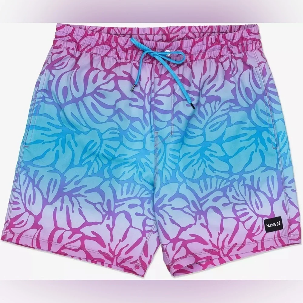 Hurley Men's Cannonball Volley Swim Trunk. NWT!